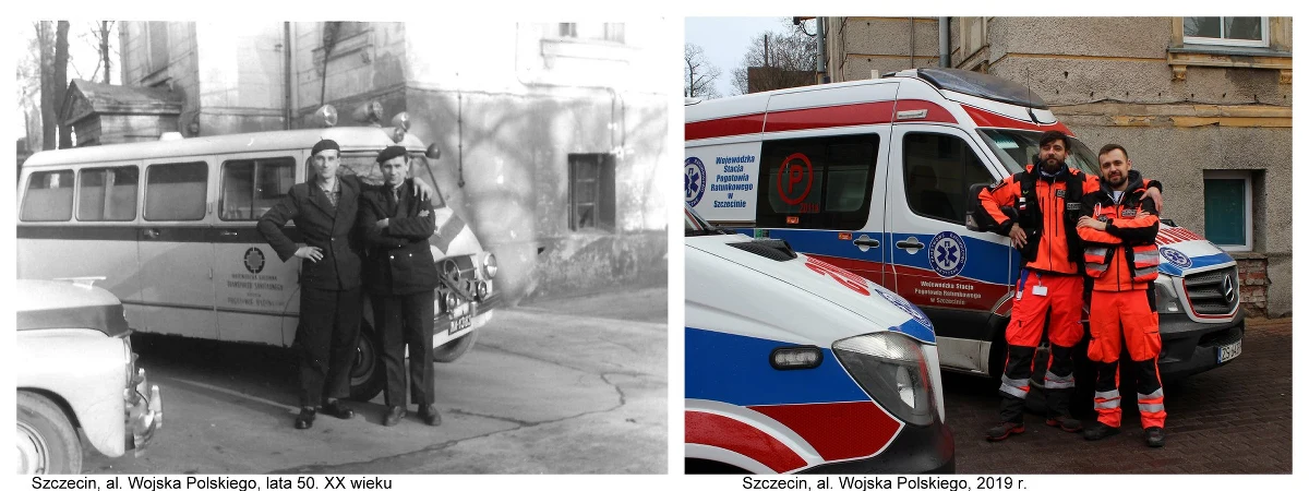 Miało być popularne w internecie wyzwanie polegające na zestawieniu zdjęć sprzed 10 lat z obecnymi fotografiami, a wyszła niezwykła, odległa podróż w czasie. Wszystko przez nietypową sesję zdjęciową, którą przygotowali ratownicy z Wojewódzkiej Stacji Pogotowia w Szczecinie. Odtworzyli oni sytuacje uwiecznione na zdjęciach zrobionych kilkadziesiąt lat temu.