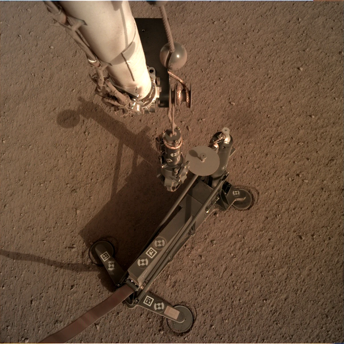 Niemiecka Agencja Kosmiczna (DLR) informuje, że Kret zaczął się wbijać w marsjański grunt, ale natrafił na przeszkodę. To ona sprawiła, że w pierwszym dniu nie dokopał się do planowanych 70 centymetrów. Szef misji sondy termicznej HP3 lądownika InSight, Tilman Spohn informuje na swoim blogu, że w pierwszym etapie pracy Kret zagłębił się na co najmniej 18 centymetrów, ale nie więcej niż na pół metra. Nieco się też przechylił, prawdopodobnie odpychając jakiś kamień. Kolejna sesja jego pracy rozpocznie się jutro w nocy.