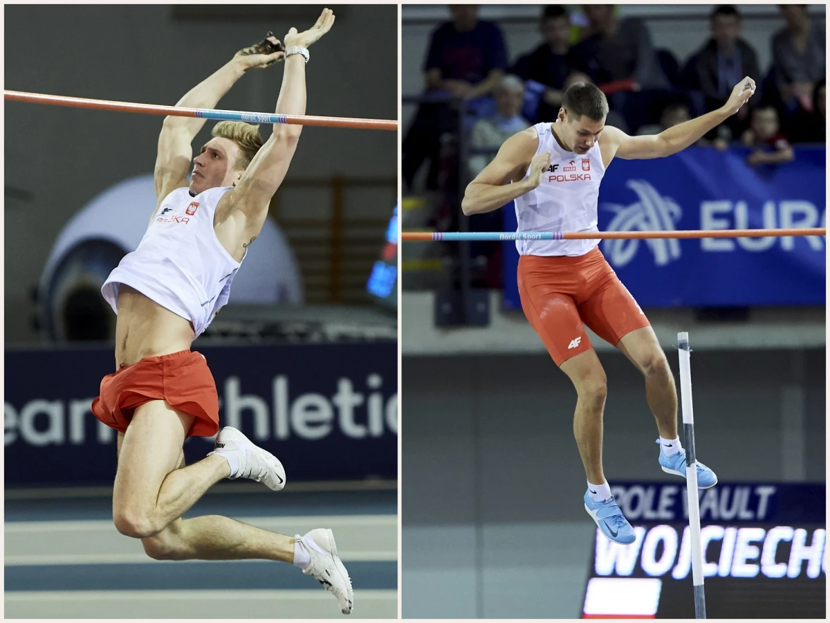 Paweł Wojciechowski został w Glasgow halowym mistrzem, a Piotr Lisek wicemistrzem Europy w skoku o tyczce.
