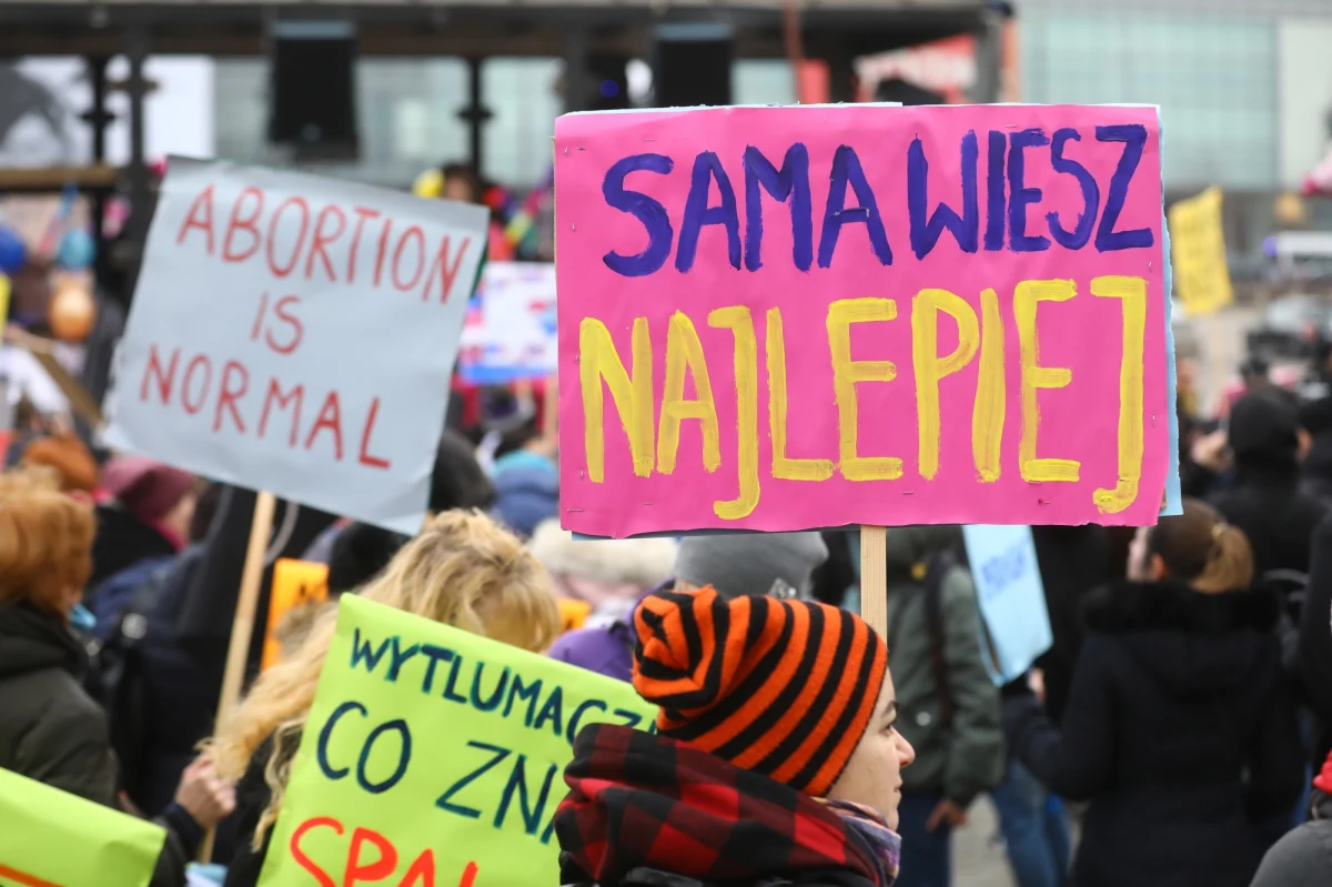 "To my jesteśmy rewolucją. Dość litości dla przemocowych gości" - pod takim hasłem manifestowali uczestnicy XX Warszawskiej Manify. Demonstrujący zwracali uwagę m.in. na problem przemocy fizycznej, psychicznej, seksualnej i ekonomicznej wobec kobiet.