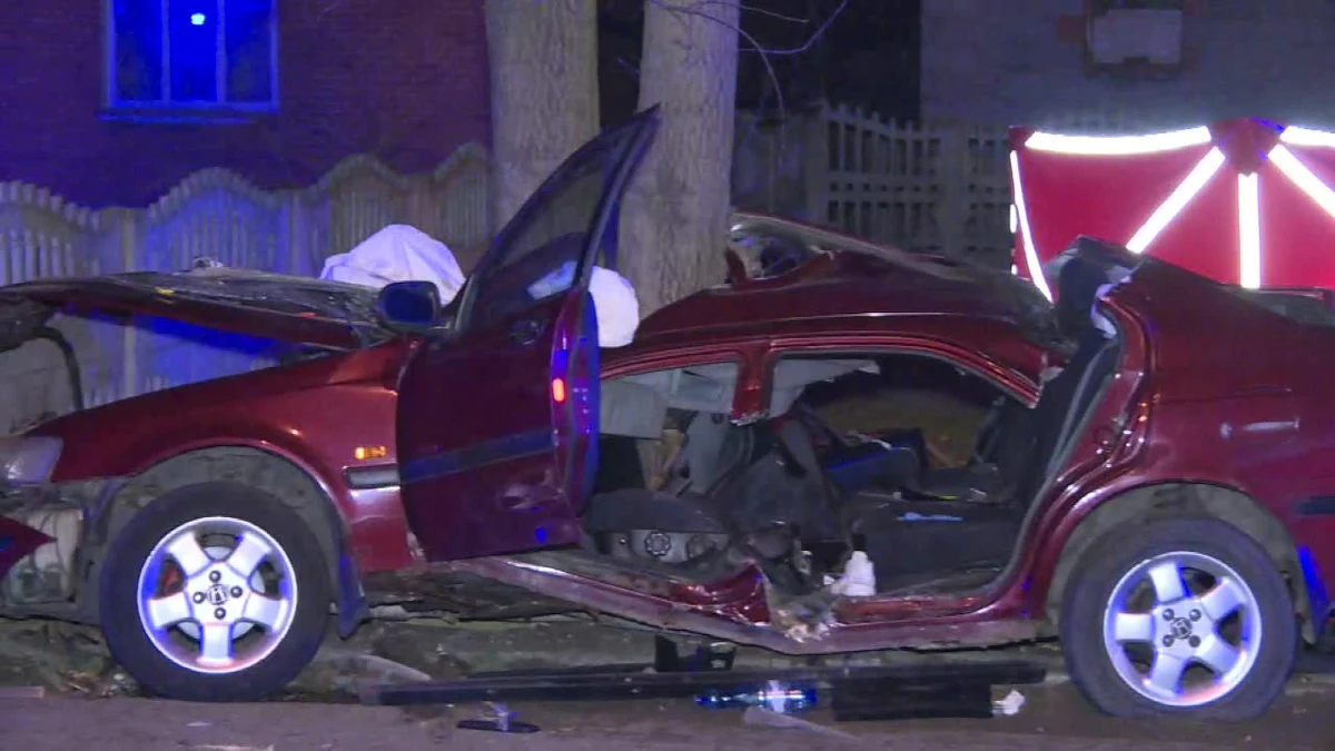 Dwie osoby zginęły w wypadku drogowym w Żychowie w powiecie kaliskim, samochód zjechał na pobocze i uderzył w drzewo. Do wypadku doszło na łuku drogi, prawdopodobnie przez niedostosowanie prędkości do panujących warunków.