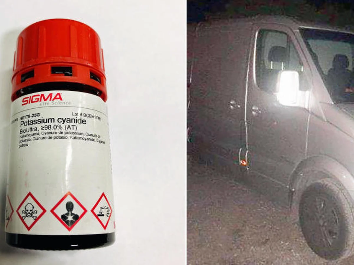 Norweska policja aresztowała dwóch Polaków, którzy ukradli vana transportującego trującą substancją. Cyjanek potasu miał trafić do laboratorium uniwersytetu w Oslo.