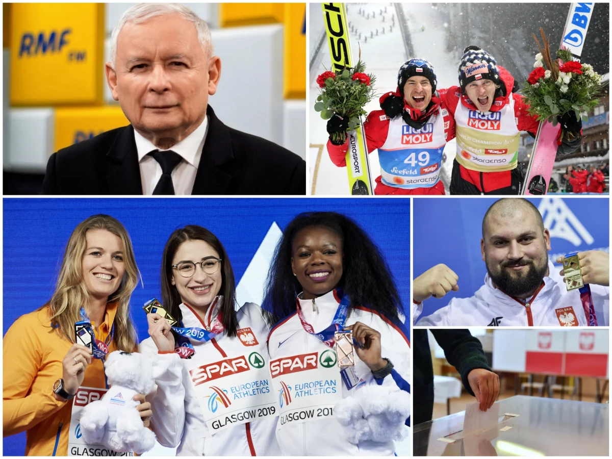To był weekend pełen emocji. Działo się dużo nie tylko w sporcie ale i polityce. Poruszające kwestie dotyczące ostatnich wydarzeń, o których było głośno w mediach komentował na antenie RMF FM w rozmowie z Krzysztofem Ziemcem Jarosław Kaczyński. Nie brakło trudnych pytań o budowę dwóch wież, spółkę Srebrna, czy horrendalne zarobki współpracowników prezesa NBP Adama Glapińskiego. Mieszkańcy Gdańska udali się do urn, by po śmierci Pawła Adamowicza zdecydować, kto będzie rządził miastem przez najbliższe pięć lat. Niezapomnianych przeżyć dostarczyli nam także polscy sportowcy. Tylko w ciągu ostatnich dwóch dni reprezentanci naszego kraju zdobyli łącznie 10 medali, z czego sześć złotych, trzy srebrne i jeden brązowy. Poniżej przygotowaliśmy podsumowanie najważniejszych wydarzeń weekendu.