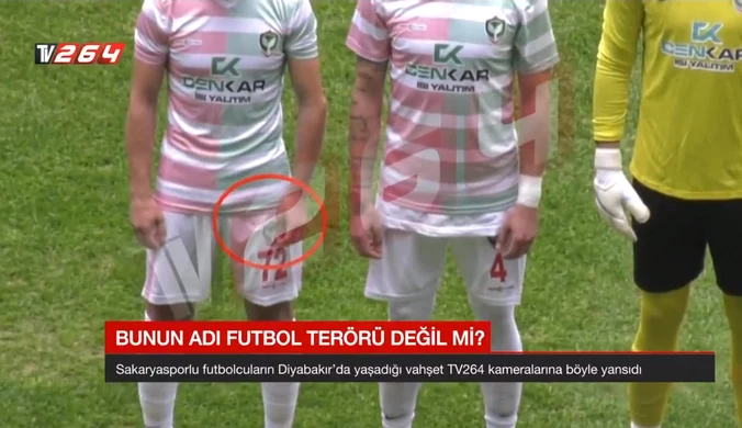 Turecki piłkarz ranił żyletką czterech rywali! Wideo