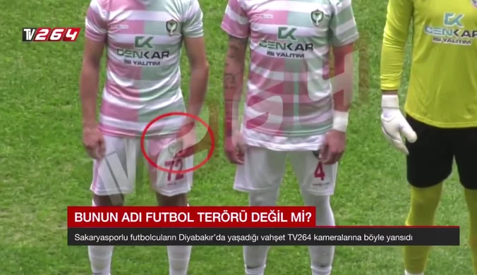 Piłkarz z Turcji ranił żyletką czterech rywali! Wideo