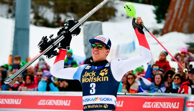 Alpejski PŚ. Ramon Zenhaeusern wygrał slalom w Kranjskiej Gorze