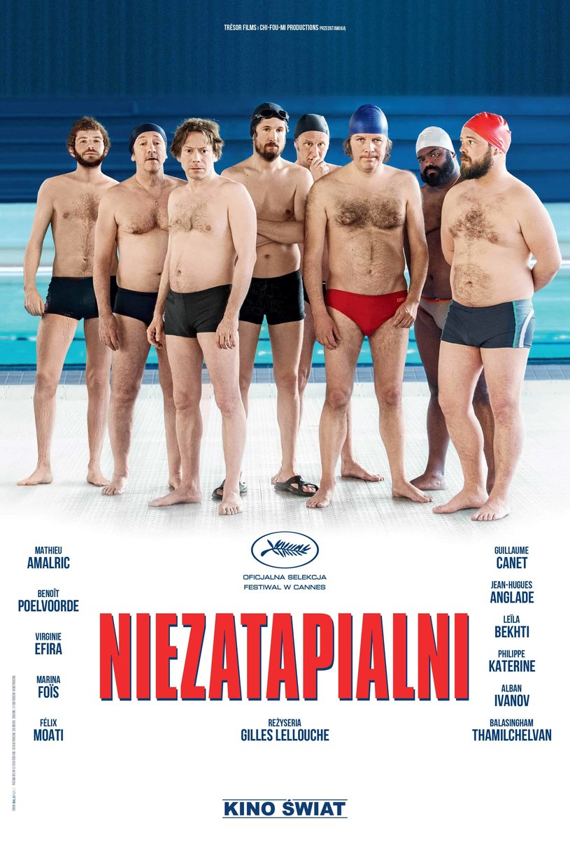 ​"Niezatapialni" to nagrodzona Cezarem przebojowa francuska komedia, która w kinach zgromadziła ponad 4 miliony widzów, stając się jednym z największych hitów roku. Światowa premiera filmu odbyła się na festiwalu filmowym w Cannes. W Polsce film będzie dostępny na platformach VoD.