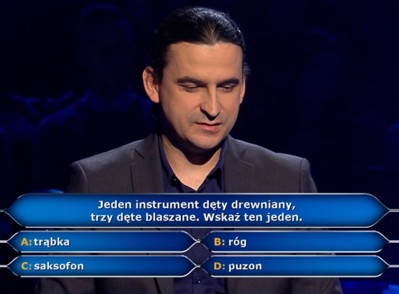 To było podchwytliwe pytanie warte 125 tys. zł - jak poradził sobie uczestnik "Milionerów"?