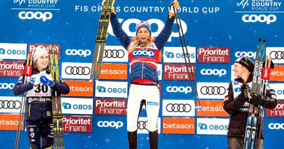Norweżka Therese Johaug wygrała zawody Pucharu Świata w biegach narciarskich w Falun na dystansie 10 km techniką dowolną. Polki nie startowały.
