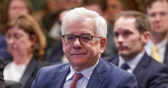 Czaputowicz nie chciał rozmawiać o "polskim wątku" zamachu