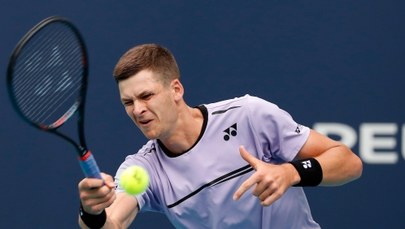 Turniej ATP w Miami: Awans Hurkacza do drugiej rundy