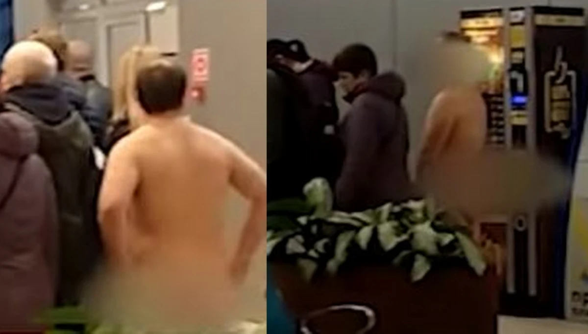 ​Ubrania miały "pogarszać jego aerodynamikę". Pracownicy moskiewskiego lotniska Domodiedowo zatrzymali nagiego mężczyznę, który próbował wsiąść do samolotu.