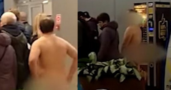 ​Ubrania miały "pogarszać jego aerodynamikę". Pracownicy moskiewskiego lotniska Domodiedowo zatrzymali nagiego mężczyznę, który próbował wsiąść do samolotu.