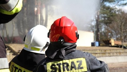 Jedna osoba zginęła w pożarze mieszkania we Włocławku