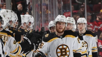 NHL. David Pastrnak ustrzelił hat-tricka dla Boston Bruins