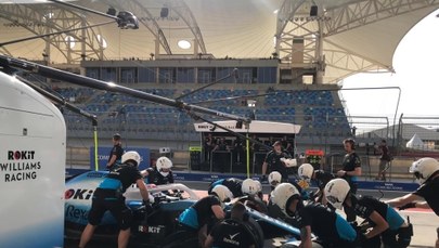 Formuła 1. Robert Kubica ostatni na treningu w Bahrajnie
