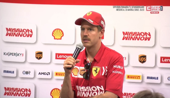 Vettel zawiedziony po GP Australii. Odegra się w Bahrajnie? (ZDJĘCIA ELEVEN SPORTS). WIDEO