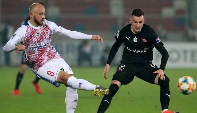 Górnik Zabrze - Cracovia 0-1 w meczu 27. kolejki Ekstraklasy