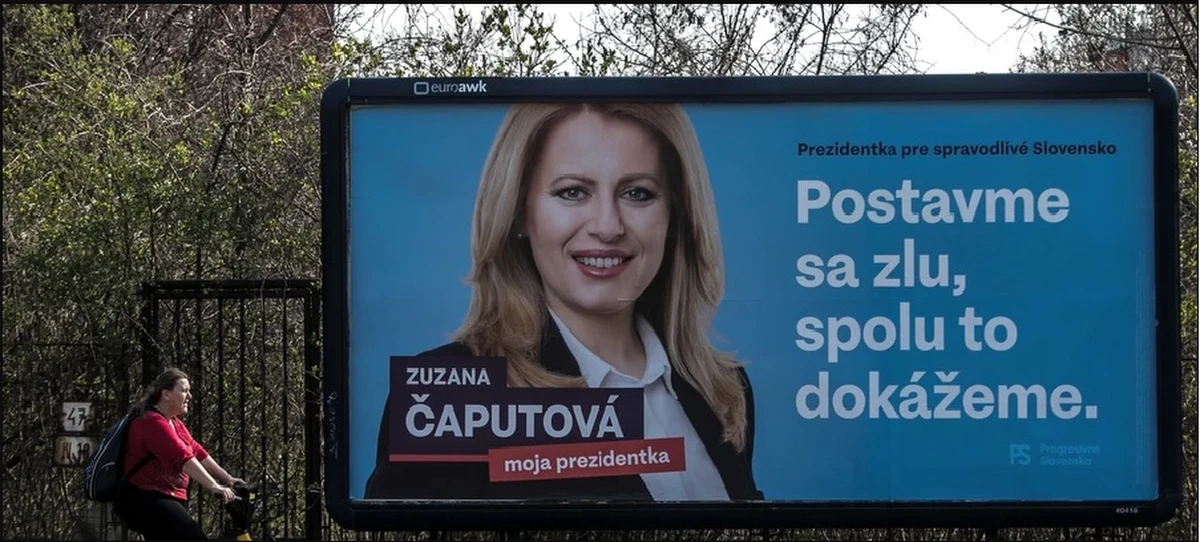 Sobotnią drugą turę wyborów prezydenckich na Słowacji wygrywa Zuzana Czaputova, która zdobyła 55,2 proc. głosów - tak wynika z prognozy agencji Median opublikowanej po zamknięciu lokali wyborczych. Jej rywal wiceszef KE Marosz Szefczovicz zdobył 44,8 proc. głosów.