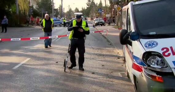 Tragiczny wypadek z udziałem ambulansu w podwarszawskim Pruszkowie na przejściu dla pieszych przy ul. Promyka. Na miejscu zginęła przechodząca przez pasy dziewięciolatka.