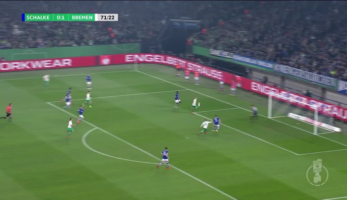 Puchar Niemiec. Schalke - Werder 0-2. Kapitalne bramki. Wideo