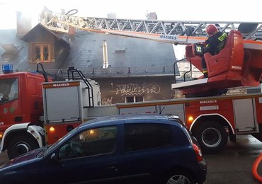 Pożar w Bielsku-Białej. Zatrzymany 61-latek, miał grozić sąsiadom