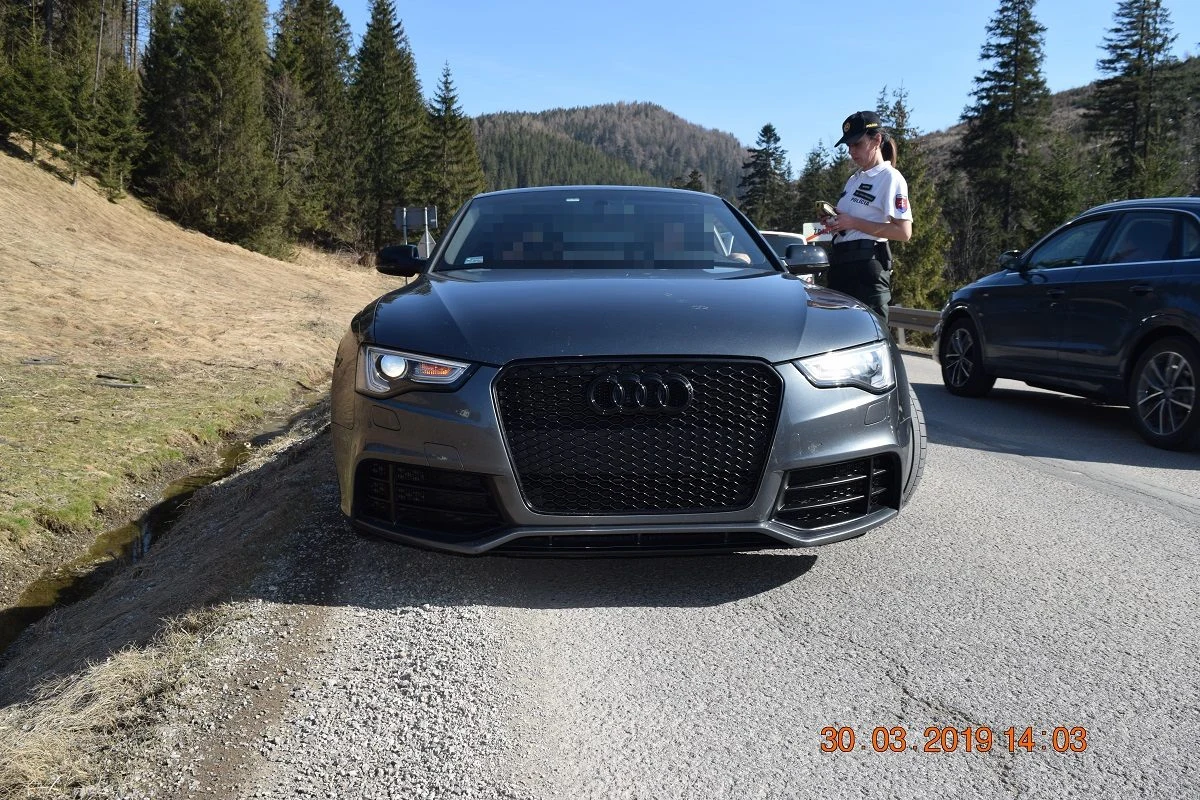 Słowacka policja ukarała mandatami trzech polskich kierowców, którzy chcieli ścigać się na autostradzie. Zdjęli ze swych luksusowych samochodów tablice rejestracyjne, by nie zidentyfikowały ich kamery - poinformowała agencja CTK.
