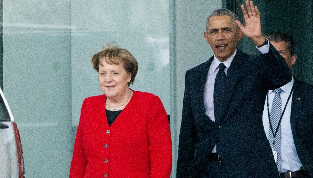 Niemiecki tabloid "Bild" krytykuje kanclerz Angelę Merkel ze spotkanie z byłym prezydentem USA Barackiem Obamą. Jest ono interpretowane jako demonstracja niechęci wobec obecnego amerykańskiego przywódcy - Donalda Trumpa.