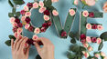 DIY: Kwiatowy napis na romatyczne okazje