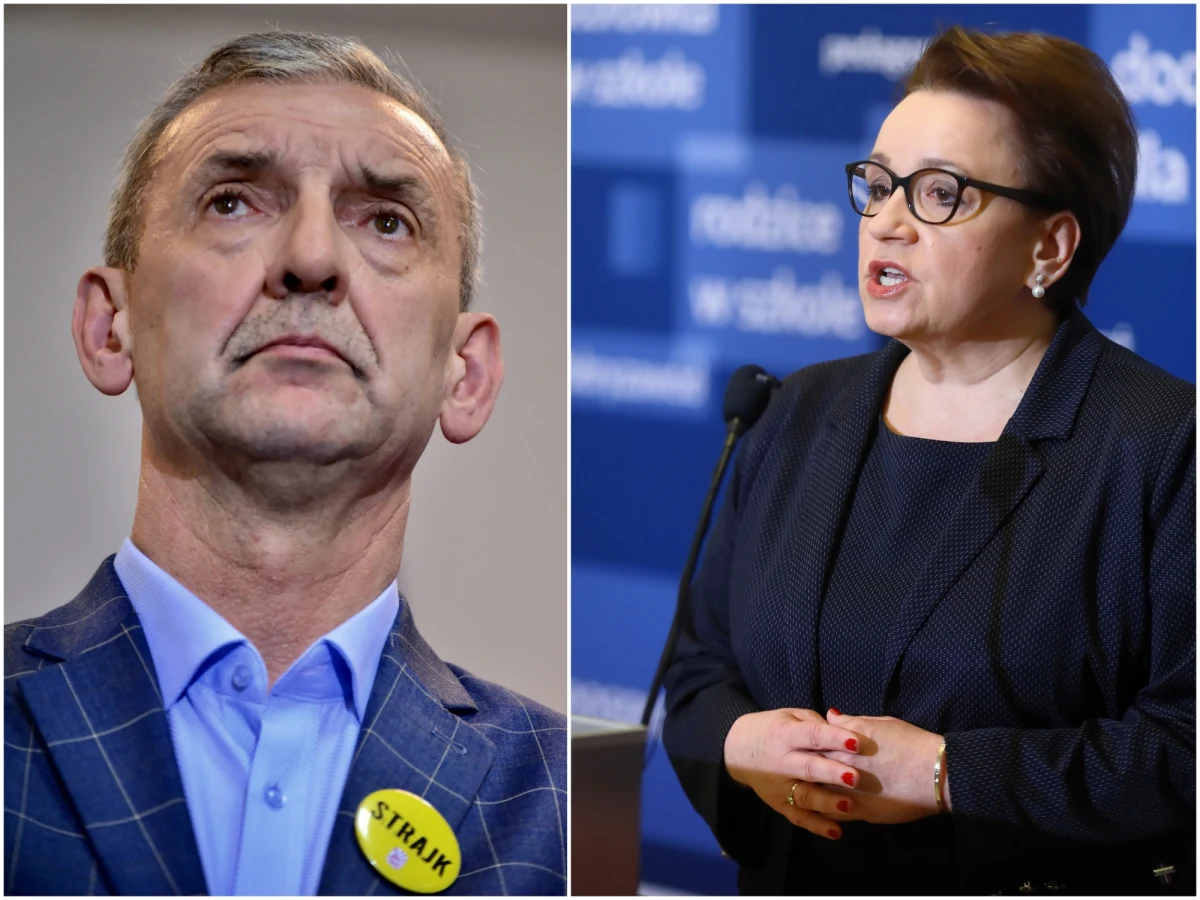 "Narastają działania antystrajkowe" – ogłosił szef Związku Nauczycielstwa Polskiego Sławomir Broniarz na konferencji prasowej w czwartym dniu strajku nauczycieli i drugim dniu egzaminu gimnazjalnego. Lider ZNP twierdzi, że dochodzi do prób zastraszania i szykan wobec uczestniczących w proteście nauczycieli. Szefowa MEN Anna Zalewska zaprzecza.