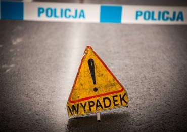 Wypadek na krajowej "45". Trzy osoby ranne
