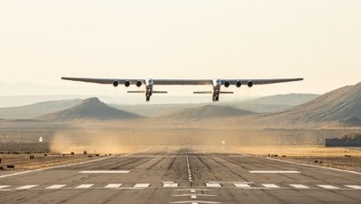 Oto największy samolot świata. Właśnie odbył dziewiczy lot