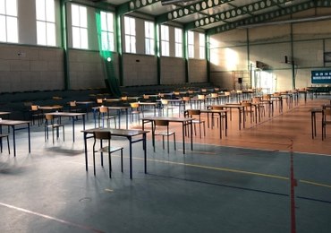 W Jonkowie ósmoklasiści z trzech szkół zdają egzamin razem