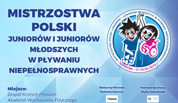 Niepełnosprawne dzieci powalczą o medale mistrzostw Polski w pływaniu