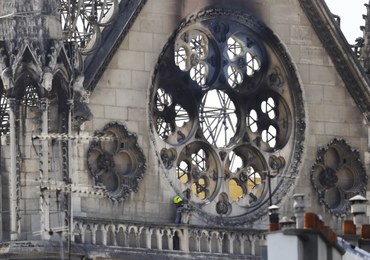 Architekt o pożarze katedry Notre Dame: Strata jest nie do odrobienia