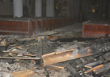 Pożar kościoła w Gołańczy. Spłonęły XVIII-wieczne organy