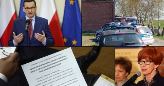 Rozmowy przy edukacyjnym "okrągłym stole" mają się odbyć na Stadionie Narodowym. Do udziału w poświątecznym spotkaniu, którego celem ma być uzyskanie porozumienia w kwestii oświaty, premier zaprosił nie tylko przedstawicieli nauczycielskich związków zawodowych, ale też m.in. rodziców uczniów. W czwartek Jarosław Bieniuk podejrzany o nieodpłatne udzielenie narkotyków dwóm osobom wydał oświadczenie, w którym odrzuca oskarżenia. Tego dnia ważna informacja napłynęła również z USA - do Kongresu trafił raport Muellera. Oto najważniejsze wydarzenia dnia!