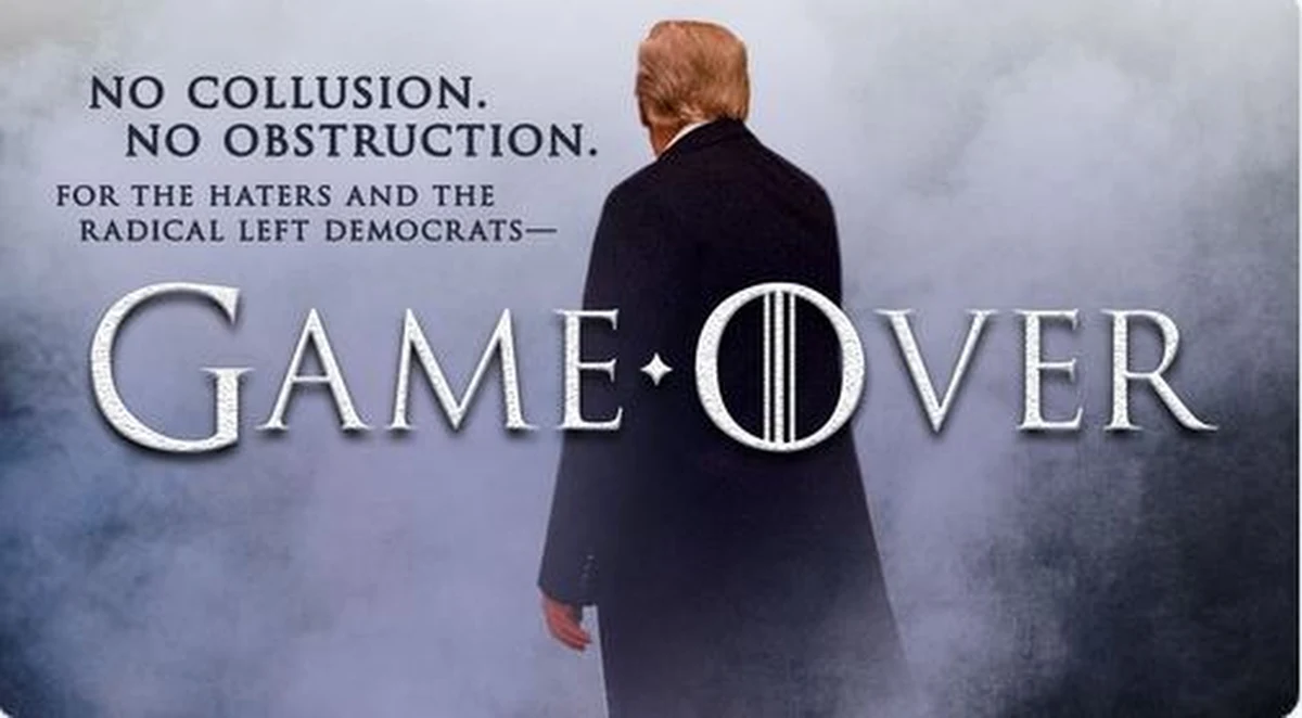 "Żadnego utrudniania! Koniec gry, ponowie nienawistnicy i radykalnie lewicowi demokraci!" - napisał na Twitterze Donald Trump po opublikowaniu raportu specjalnego prokuratora Roberta Muellera ws. domniemanych związków przedstawicieli jego sztabu z Kremlem.