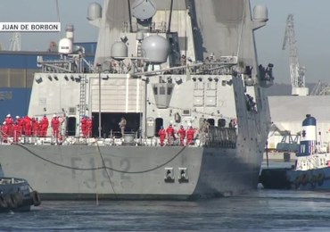 Okręty wojenne NATO wpłynęły do portu w Gdyni. Spędzą w Polsce Wielkanoc
