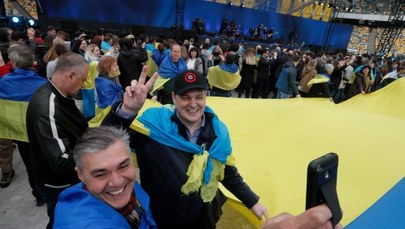 Debata prezydencka na Stadionie Olimpijskim w Kijowie  
