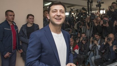 Wołodymyr Zełenski wygrywa wybory na prezydenta Ukrainy