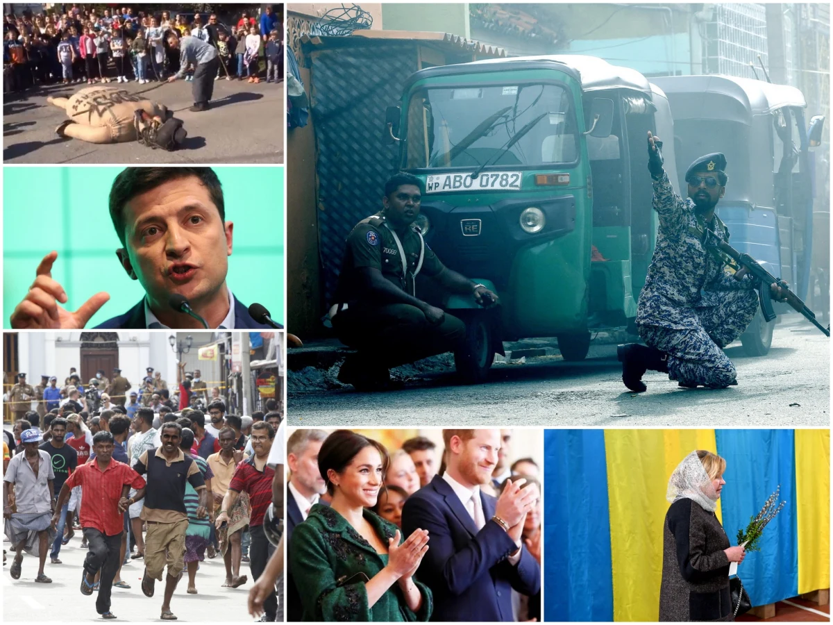 Seria zamachów terrorystycznych na Sri Lance, w których zginęło 290 ludzi, wybory prezydenckie na Ukrainie, które wygrał aktor i komik Wołodymyr Zełenski, i spalenie kukły Żyda w podkarpackim Pruchniku - to najważniejsze wydarzenia mijającego świątecznego weekendu. Co jeszcze się działo? Przygotowaliśmy dla Was podsumowanie najistotniejszych zdarzeń ostatnich trzech dni!