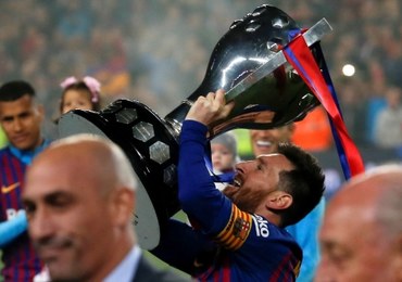 Barcelona mistrzem kraju. Messi bohaterem meczu