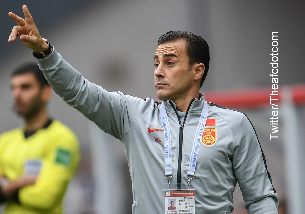 Fabio Cannavaro, były kapitan piłkarskiej reprezentacji Włoch, mistrza świata z 2006 roku, przestał pełnić funkcję trenera chińskiej drużyny narodowej zaledwie po... sześciu tygodniach. Powodem rezygnacji są sprawy rodzinne.