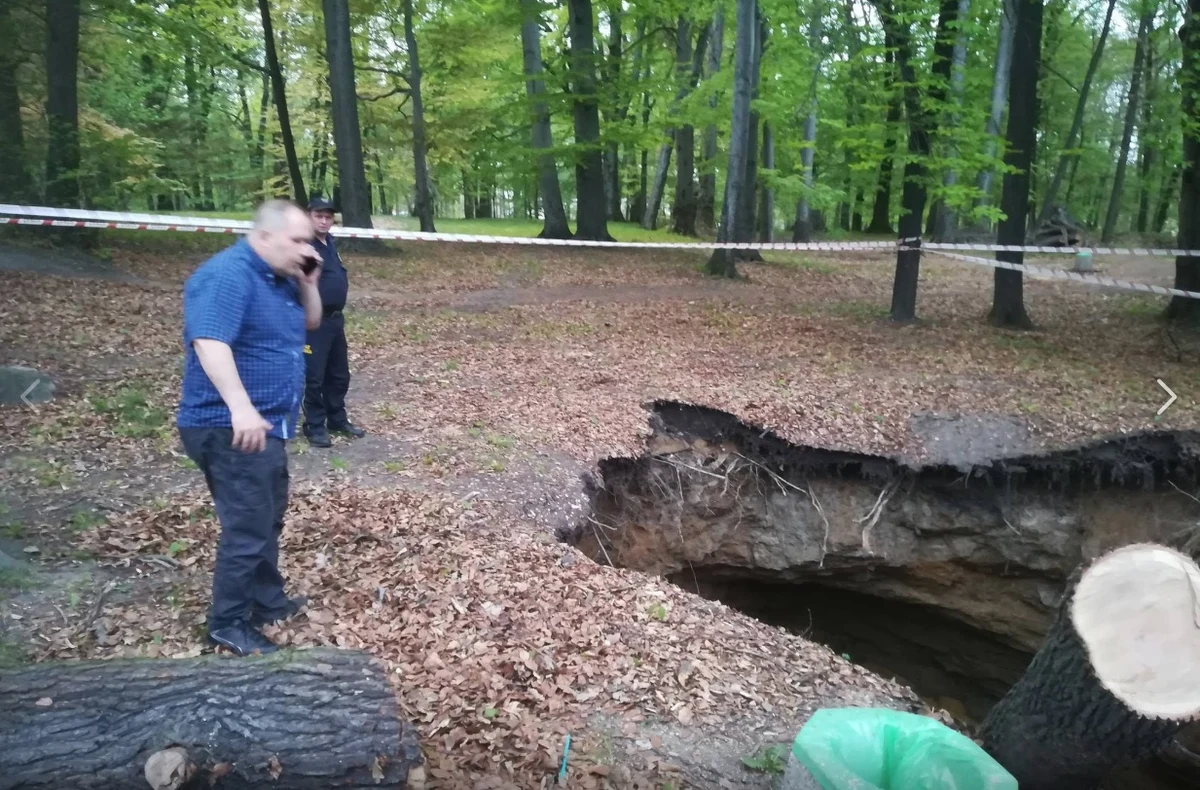 Władze Bytomia chcą, aby spółka górnicza zbadała teren, gdzie kilka dni temu zapadła się ziemia. Chodzi o dzielnicę Miechowice, w której powstała ogromna wyrwa, głęboka na osiem metrów. 