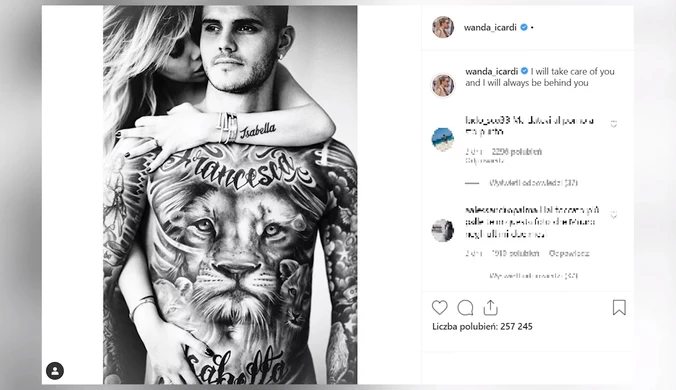 Icardi kolejny raz naraził się kibicom. Te zdjęcia wywołały burzę. Wideo 