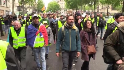 Kilkanaście tysięcy osób na protestach "żółtych kamizelek" we Francji