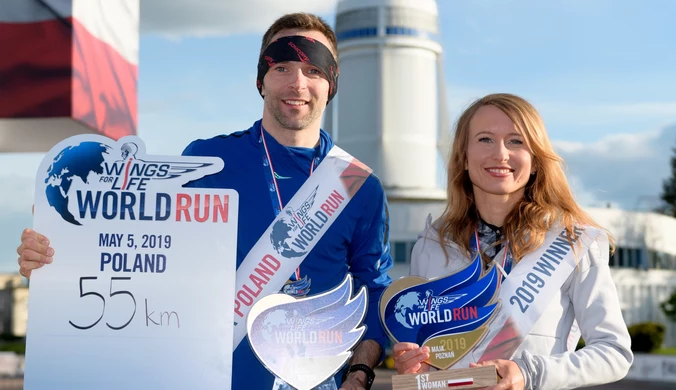 Wings For Life Run. Kowalczyk i Osmulski wygrali zawody w Poznaniu