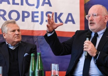 Timmermans: Zachęcam Polaków, aby byli proeuropejskim narodem