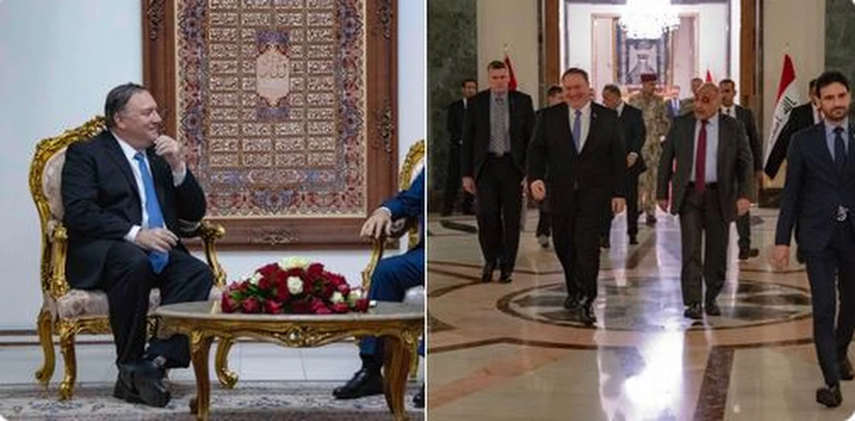 Szef amerykańskiej dyplomacji Mike Pompeo pojawił się z niezapowiedzianą wizytą w Bagdadzie. Spotkał się z przedstawicielami władz Iraku, między innymi premierem i ministrem spraw zagranicznych. Jak zauważają agencje, Pompeo rozmawiał m.in. o obawach USA dotyczących "rosnącej aktywności Iranu w regionie". Szef amerykańskiej dyplomacji zapewnił, że Stany Zjednoczone gotowe są wspierać suwerenność Iraku. USA niepokoją jednak bliskie relacje między Teheranem a Bagdadem, w tym uzależnienie Iraku od irańskich surowców energetycznych.